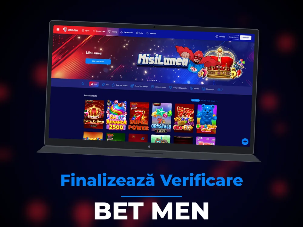 Bet Men - Finalizează Verificare