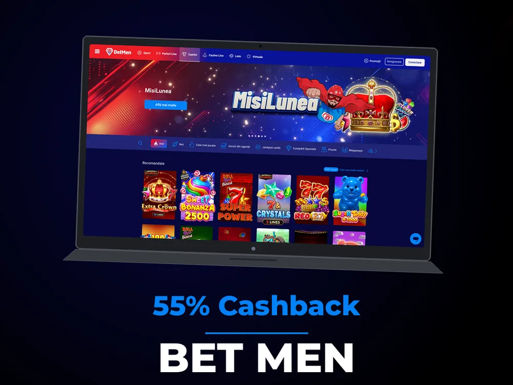 Bet Men - 55% Cashback