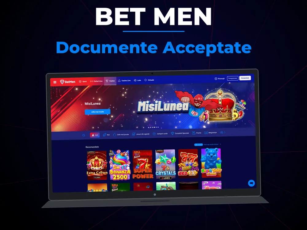 Bet Men - Documente Acceptate